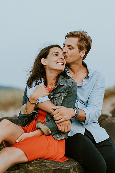 portfolio photographe couple seance engagement normandie caen