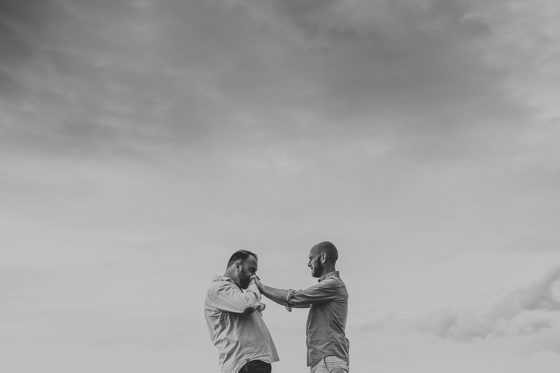Les amoureux sur la falaise