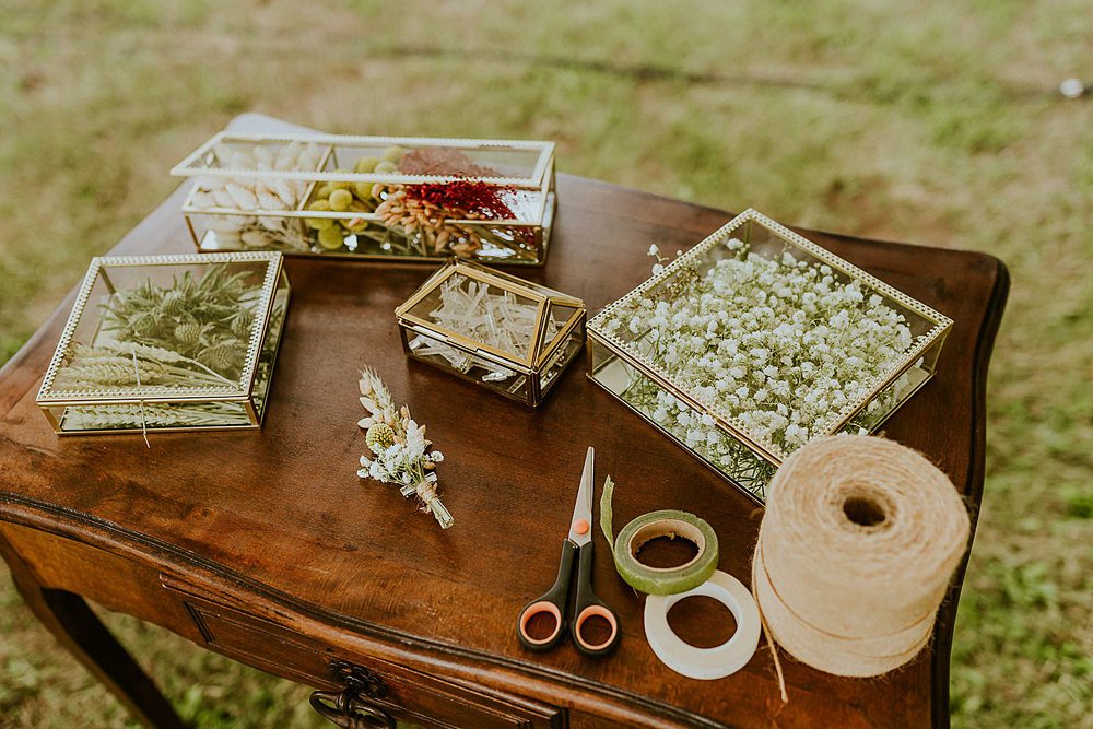 Atelier boutonnières fleuries