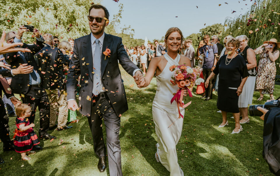 mariage sortie de cérémonie laique