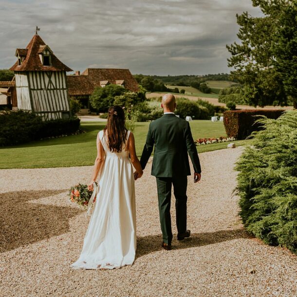 mariage à la grange de bourgoult
