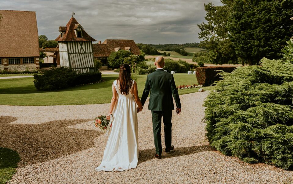 mariage à la grange de bourgoult