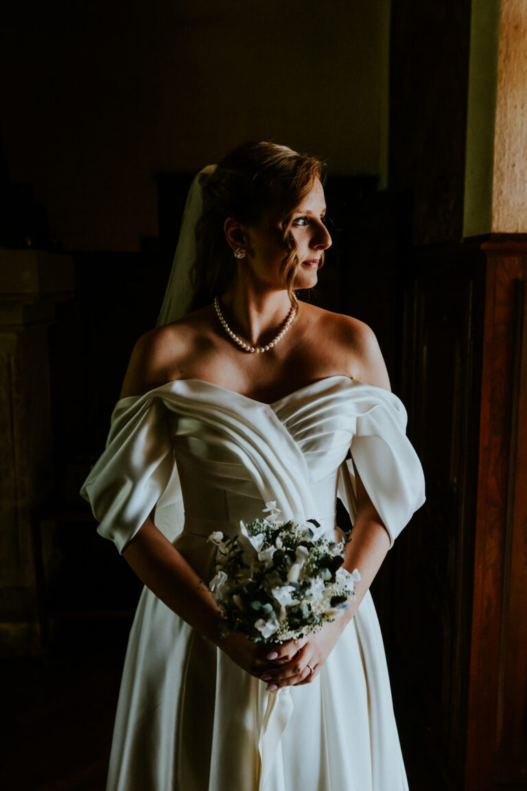 portrait de mariée